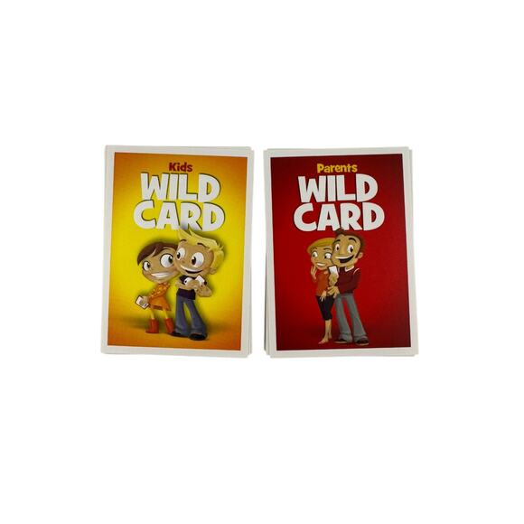 Beat the Parents Family Game Night Replacement Parts Parent & Kid Wild Cards - Picture 1 of 2
